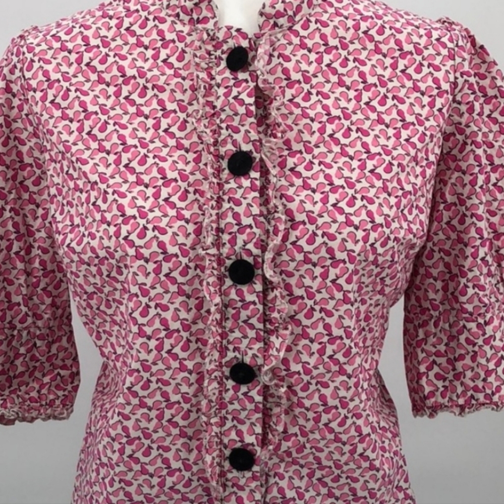 Lilly Pulitzeer Ruffle Blouse